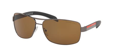 prada sps50h 5av5z1 polarized aviator sunglasses|Prada Linea Rossa SPS51Z Aviator Sunglasses .